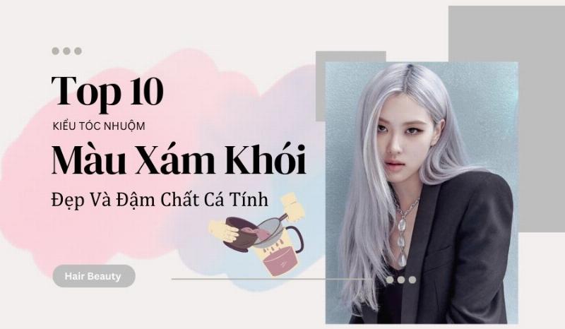 Bo dung cu co ban can co de tu nhuom mau toc xam khoi tram tai nha